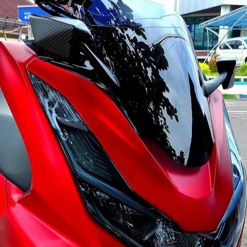 Visor/Windshield + Spion Variasi Pcx 160 2021
