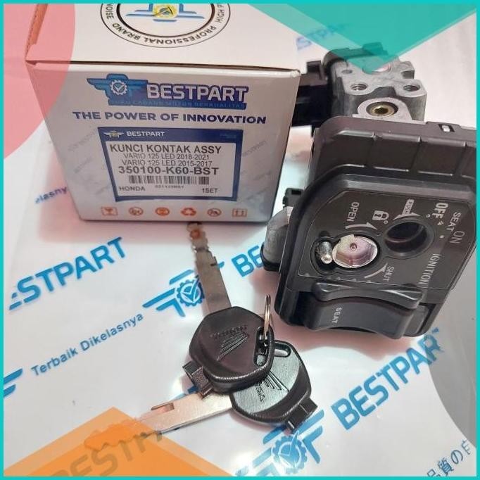 KUNCI KONTAK ASSY+TOMBOL JOK VARIO 125 LED 2015-2021 VARIO 150 19F3B20