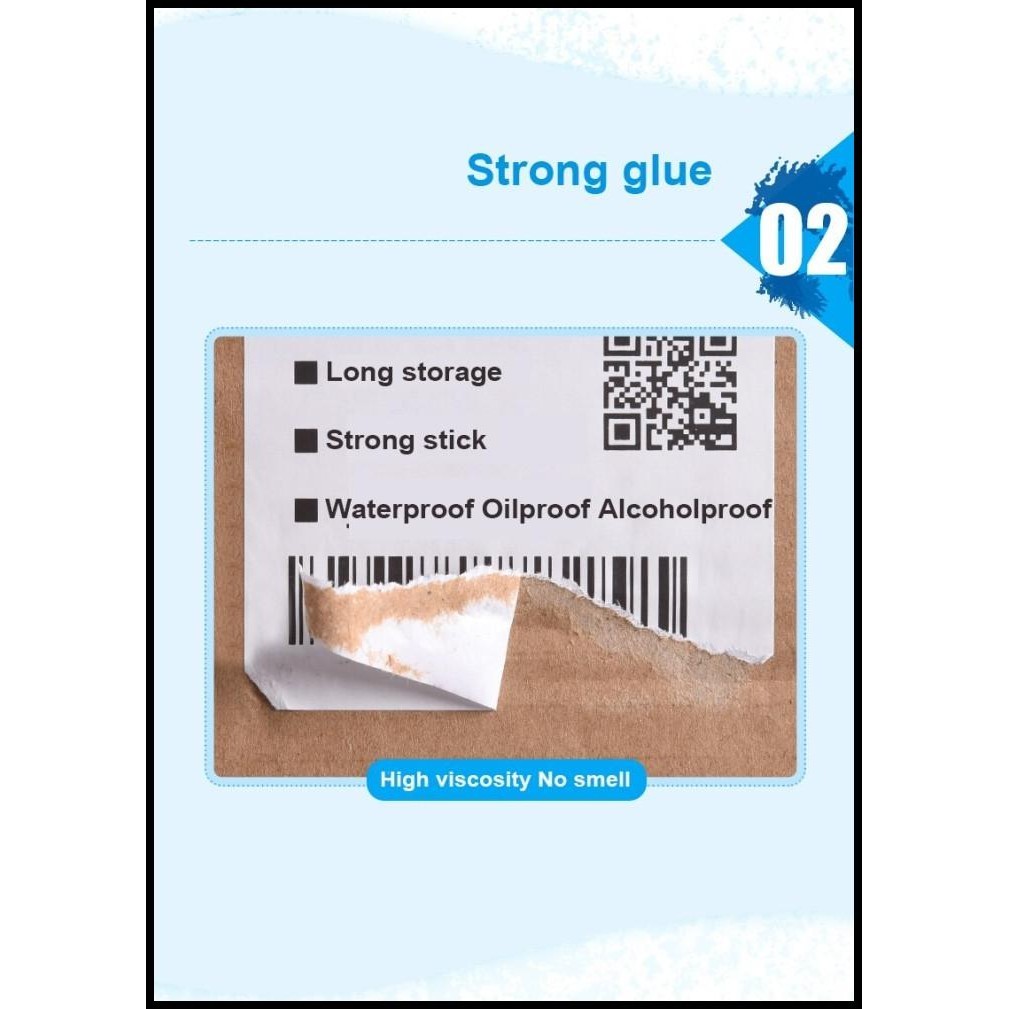 

GRATIS ONGKIR KERTAS THERMAL LABEL BARCODE 100 X 100 MM 500PCS / STICKER TERMAL !!!!!