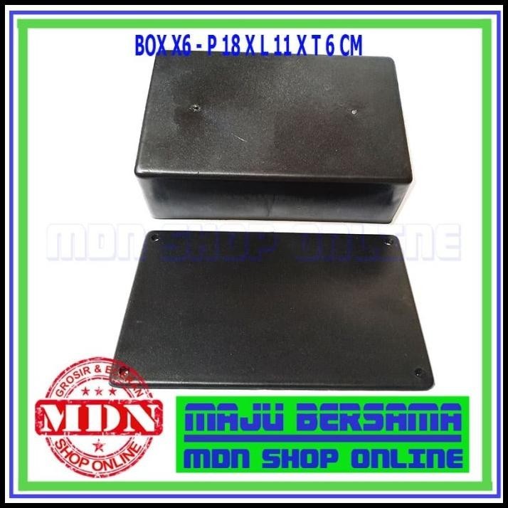 

BEST DEAL BOX X6 - BOX PLASTIK P18 X L11 X T6 CM !