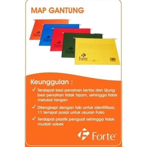 

Sedang Promooo !!! Map Gantung Folio Forte (50 Pcs) / Hanging Map / Hang Map Folio
