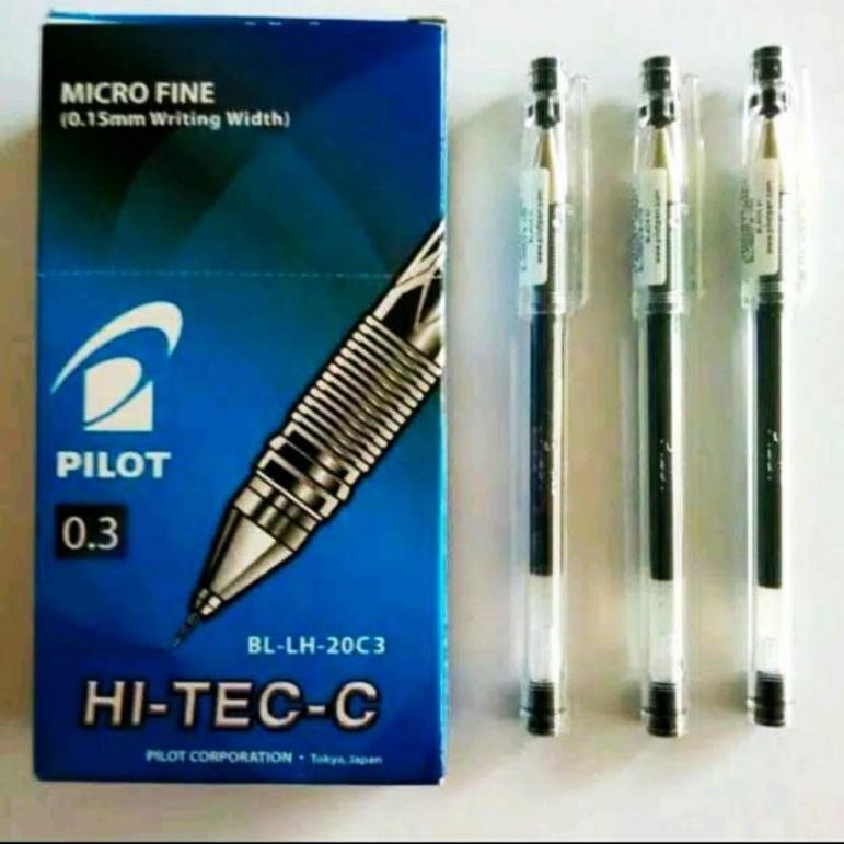 

Sedang Promooo !!! Bolpoin Hitec C 0.3 /Lusin ( 12 Bji )