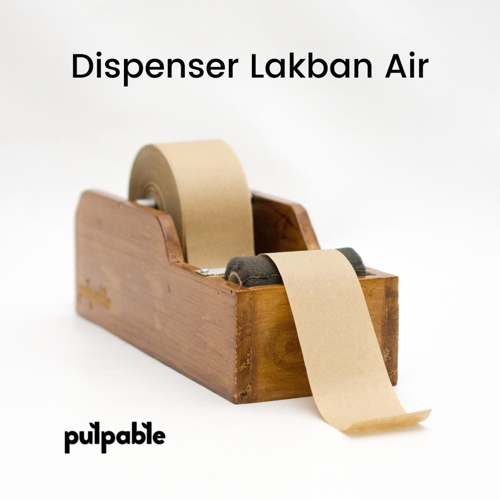 Banyak Promooo  Dispenser Mesin Pemotong Lakban Air Gummed Kertas Kraft Paper Tape - Pulpable