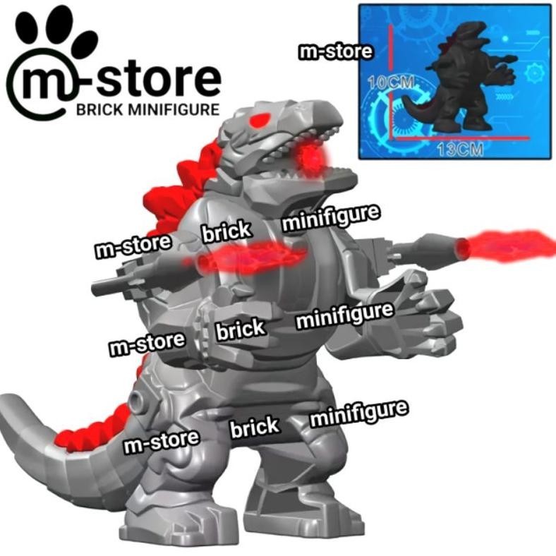 GHJ brick mecha godzilla mechagodzilla big toy figure TERLARIS