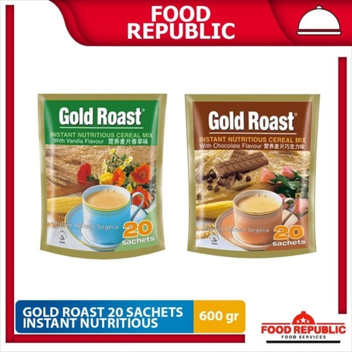 

Gold Roast 20 Sachet Instant Nutritious Cereal X Chocolate / Vanilla