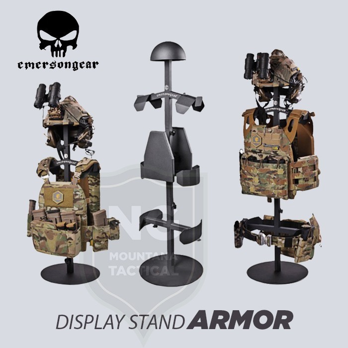Calaca - Emerson Gear Tactical Vest Helmet Display Stand Full Body Armor
