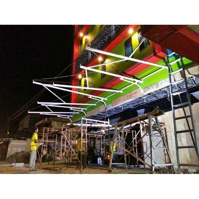 Instalasi Tenda Membrane Prancis