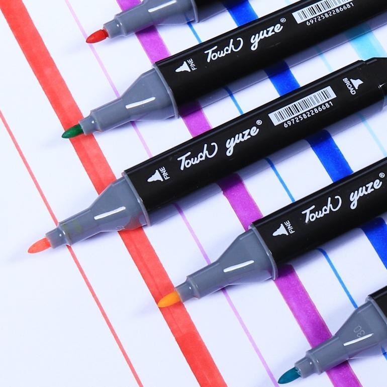 

GU TOUCHFIVE 24/36/48/60/80 WARNA SKETSA SPIDOL UMUM GENERAL MARKER SET ANIMATION MARKERS / TWIN MARKET SET SPIDOL BARU