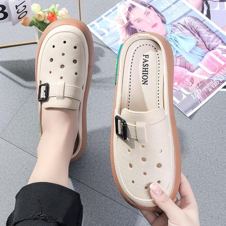 SEPATU SANDAL WEDGES WANITA JELLY GESPER TERBARU 2023 COD