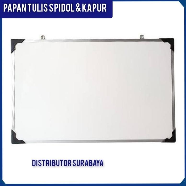 

PAPAN TULIS 60X90CM SPIDOL DAN KAPUR WHITEBOARD / BLACKBOARD UKURAN 60X90 COD