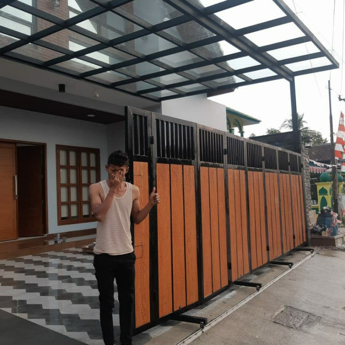 Kanopi Kaca Laminated ( Bapak Jhon Cinere Depok )