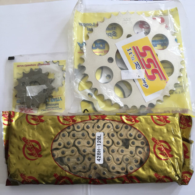 Gear Set Sss 428 Jupiter Mx King 150