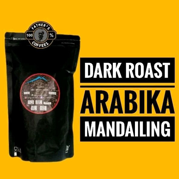 

Biji KOPI/Kopi Bubuk Mandailing 1Kg Dark Roast.