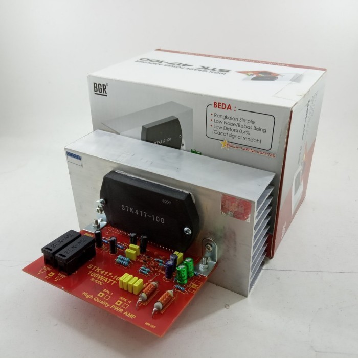 Kit Power Amplifier Stereo Stk 417 Bell Bgr