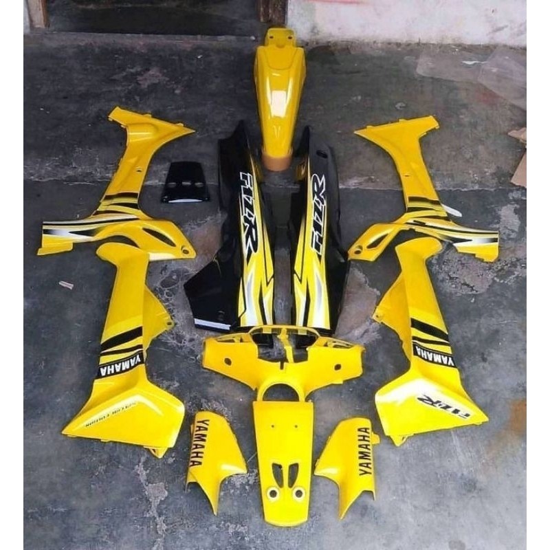Body halus yama fiz r kuning hitam full set