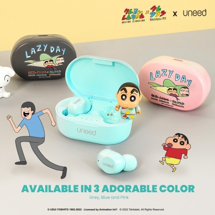 Uneed Tws Bluetooth 5.1 Crayon Shinchan X Tahilalats