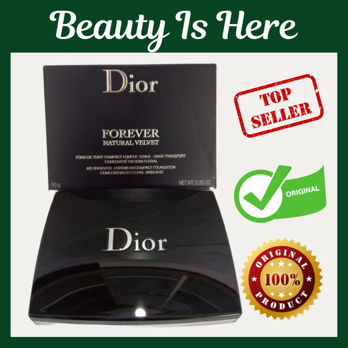 DIOR Forever Natural Velvet COMPACT Foundation Bedak Padat