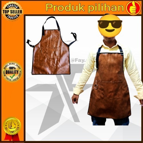 Apron Celemek Pangkas Rambut / Masak /Kopishop/Cofe/Barbershop