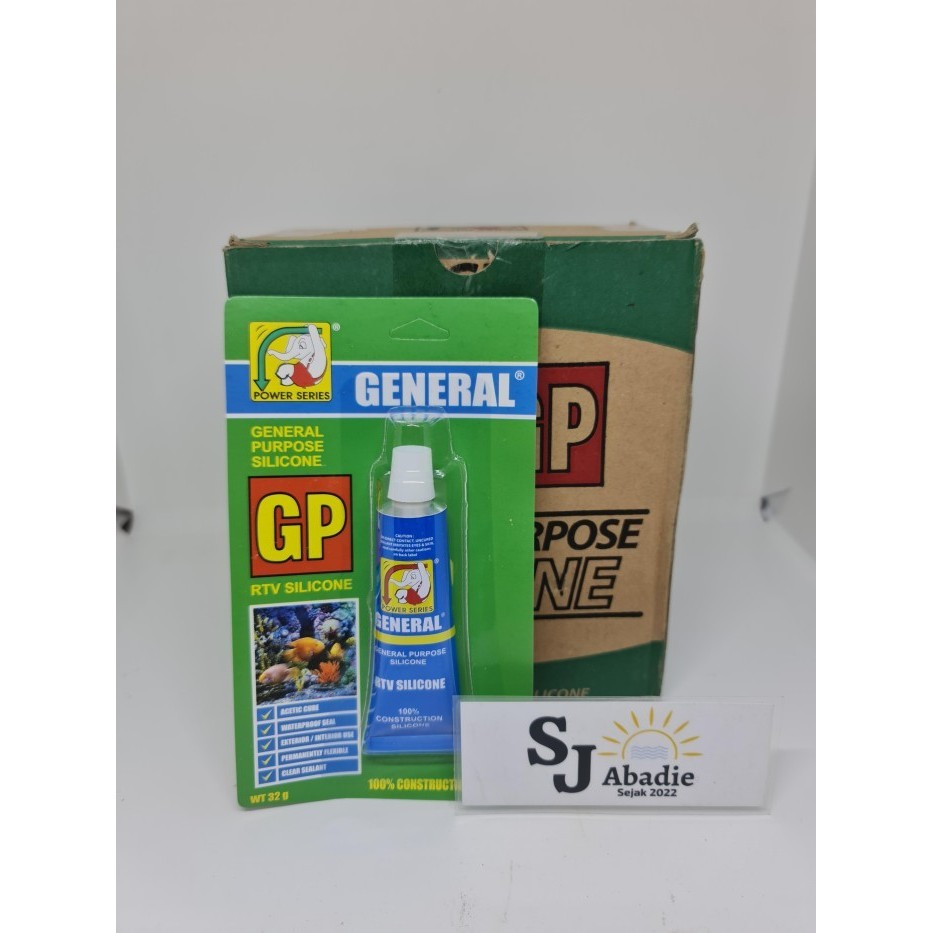 

(6 PCS) Lem Silikon/Silicont GENERAL GP 32Gram