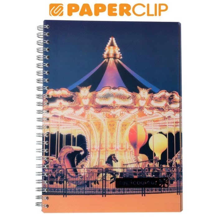 

NOTEBOOK A5 MARUMAN SEPTCOULEUR N572C1 MERRY GO HRG DISKON