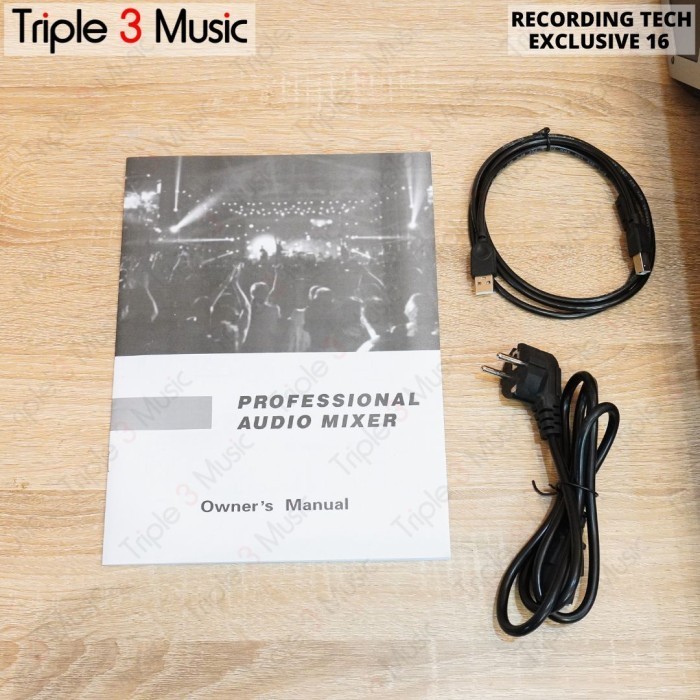 Recording Tech Exclusive 16 RT Exclusive 16 Mixer Audio 16 Input