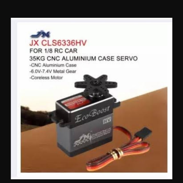 SERVO JX CLS6336HV HIGH VOLTAGE CORELESS METAL TORQUE SERVO 35.6KG