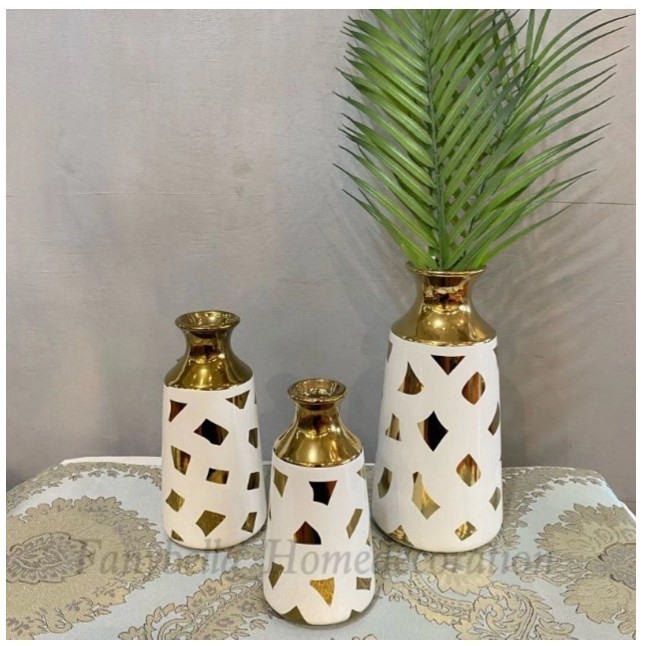 Vas Bunga Keramik/ Vas Bunga Dekorasi/ Vas Guci/ Vas Import