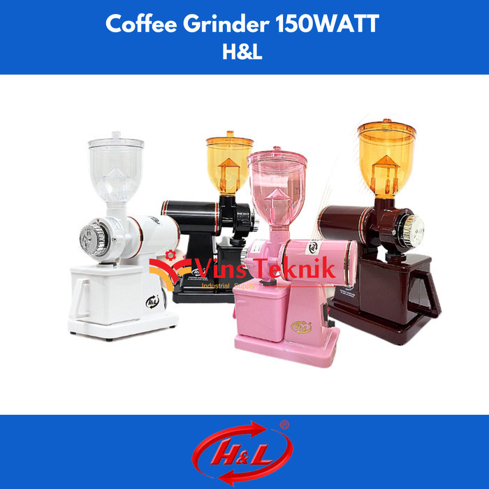 Gilingan Kopi Listrik Coffee Grinder Hl600N H&L Hl 600N