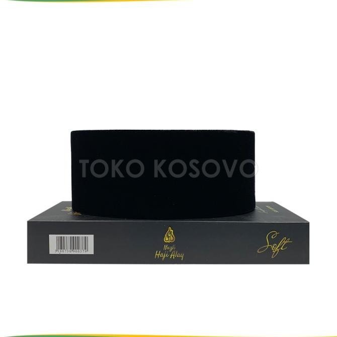 Peci Songkok Kopiah HAJI ALAY AC Hitam Polos
