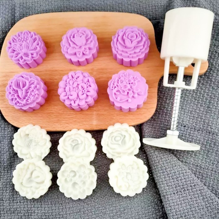 

FH358 Mooncake Mold Moon Cake Press Cetakan Kue Bulan MCM 01 TERBARU