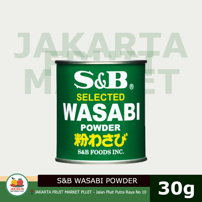 

GM907 S&B WASABI POWDER japan bahan bumbu masakan jepang TERMURAH