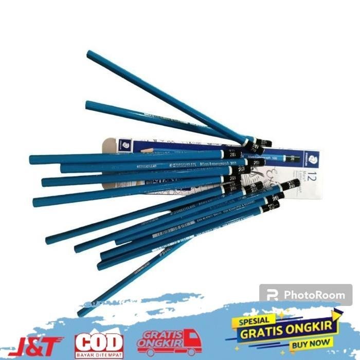

PROMO 12 PENSIL 2B STAEDTLER MARS LUMOGRAPH PROMO