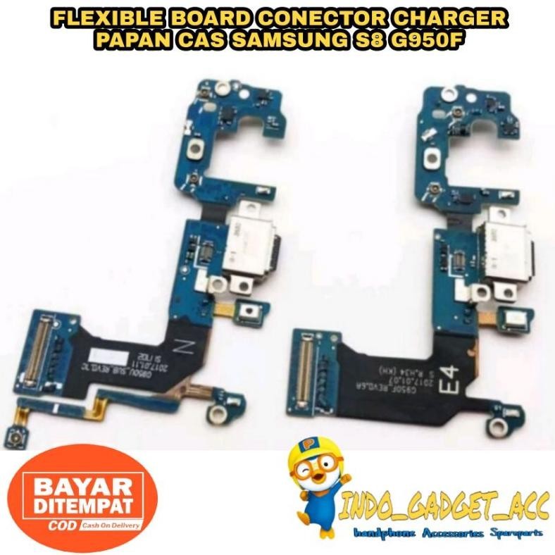 [new} FLEXIBEL BOARD PAPAN SAMSUNG S8 G950F KONEKTOR CAS CHARGER MIC TERLARIS