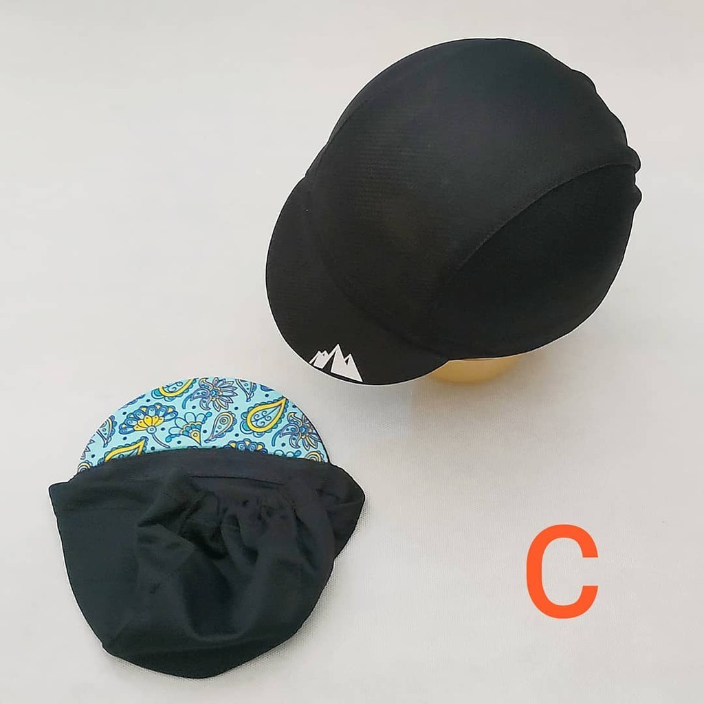 Promo Mega Sale 4.4 // Cycling Cap Topi Sepeda Olahraga Outdoor Motif BATIK