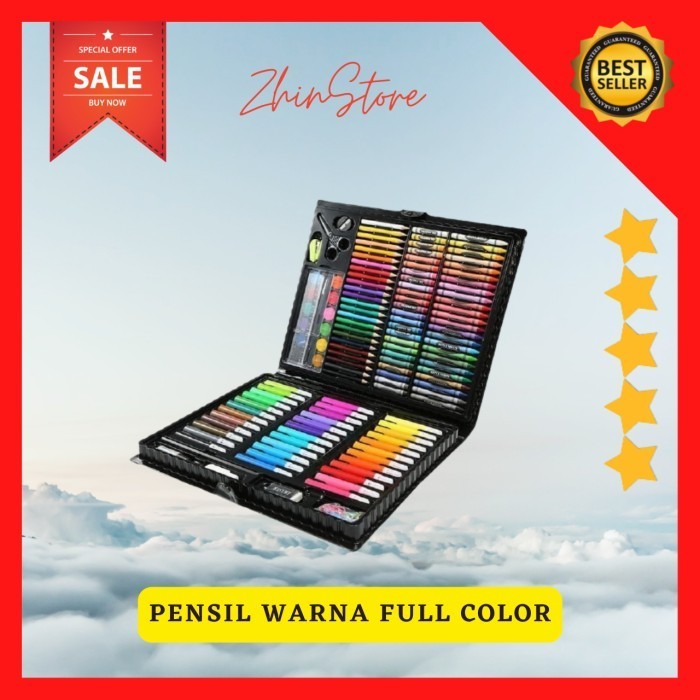 

Pensil Warna Crayon Set Anak Spidol Warna Alat Gambar Lengkap Mewarnai -Anza Wahda