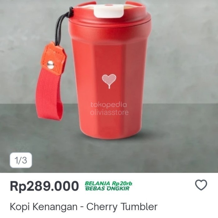 Tumbler Termos Kopi Kenangan Tempat Minum Botol Minum Sale