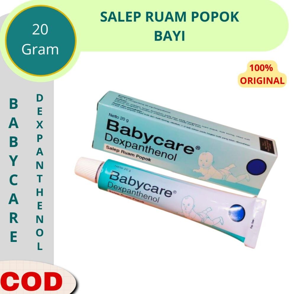 Ruam Popok Cream Salep Bayi Gatal Untuk Kulit Iritasi Biang Keringat Babycare Dexphantenol Salep 20g