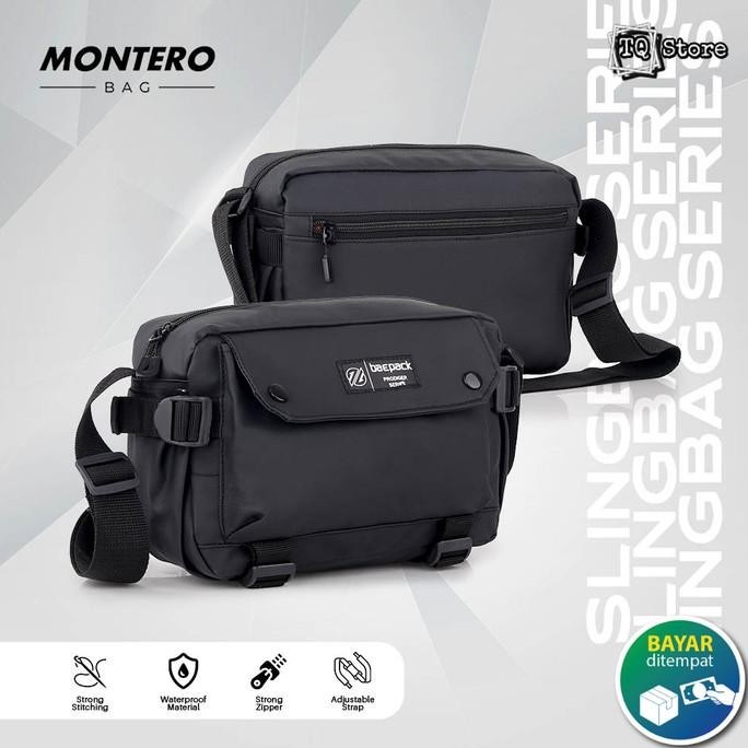 Tas Selempang Slingbag Pria Waterproof Anti Air Baepack Distro Premium