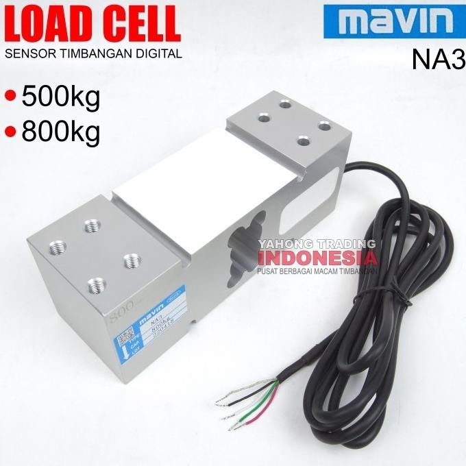 Load Cell Loadcell MAVIN NA3 500kg 800kg Sensor Timbangan Digital