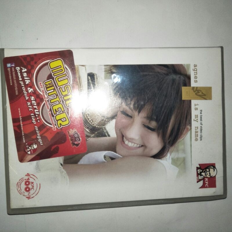 VCD KARAOKE ORIGINAL AGNES MONICA - AGNES IS MY NAME