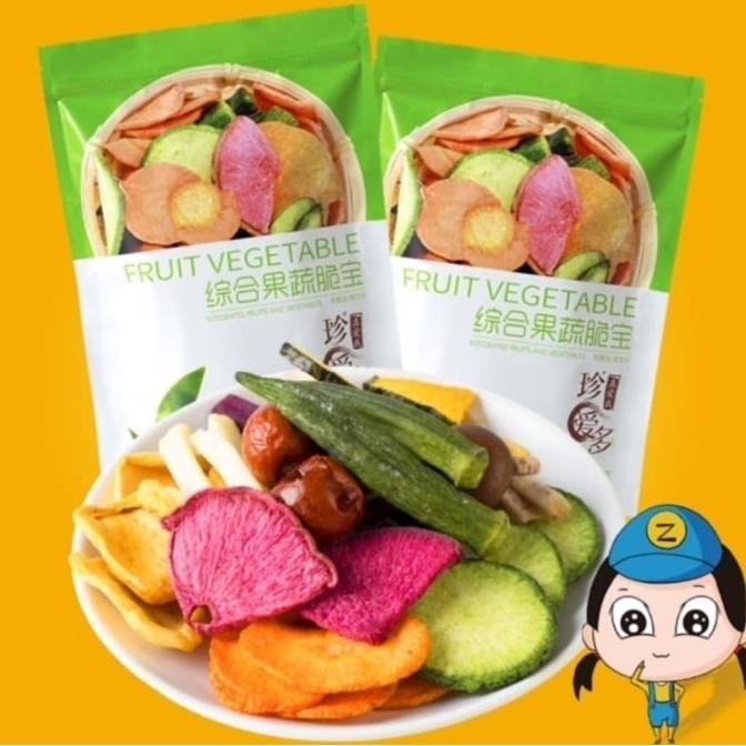 

TERBARU KERIPIK SAYUR DAN BUAH MIX VEGE HALAL / DRIED FRUITS 250GR !!!!!