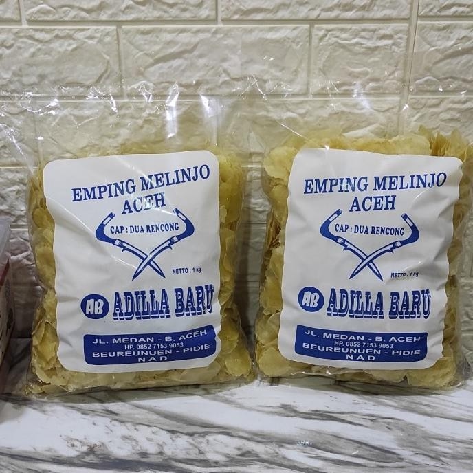 

BIG SALE EMPING ACEH SUPER TIPIS GRADE A ISI 1000 GRAM !!!!!
