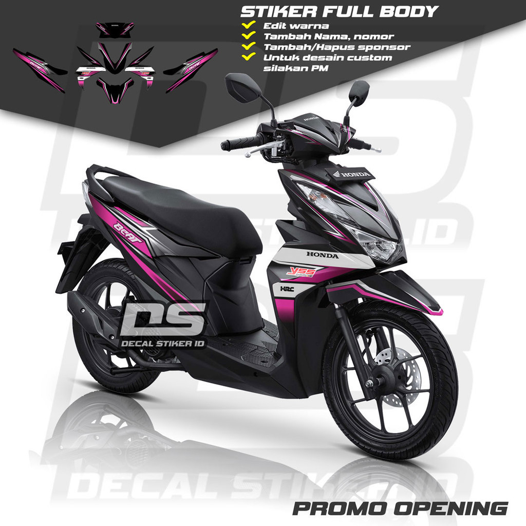 Decal Beat Deluxe Full Body Keren Stiker Beat New Full Body Keren Striping Beat New Terbaru Decal Be