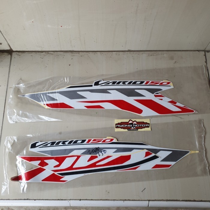 Promo Striping New Vario 150 2020 Putih Merah Ori Harga Spesial
