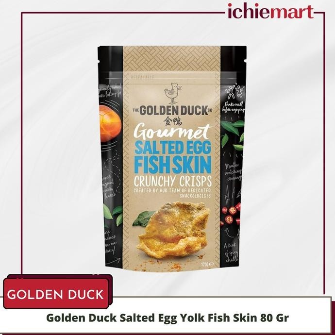 

READY STOCK GOLDEN DUCK SALTED EGG YOLK FISH SKIN 80 GR !!!!!