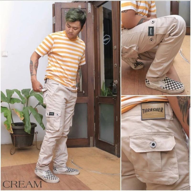 [TERLARIS] celana cargo panjang pria celana kargo pria panjang celana cargo pria original 100%