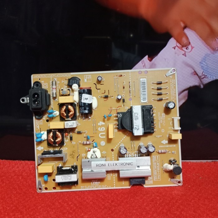 REGULATOR PSU MODUL TV LG 49UJ632T - MESIN TV LED LG 49UJ632