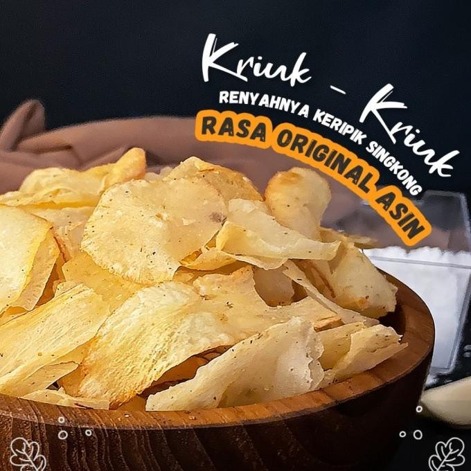 

BIG SALE YASNACK KERIPIK SINGKONG ORIGINAL ASIN/KRIPSET/1 KG/1000GR !!!!!