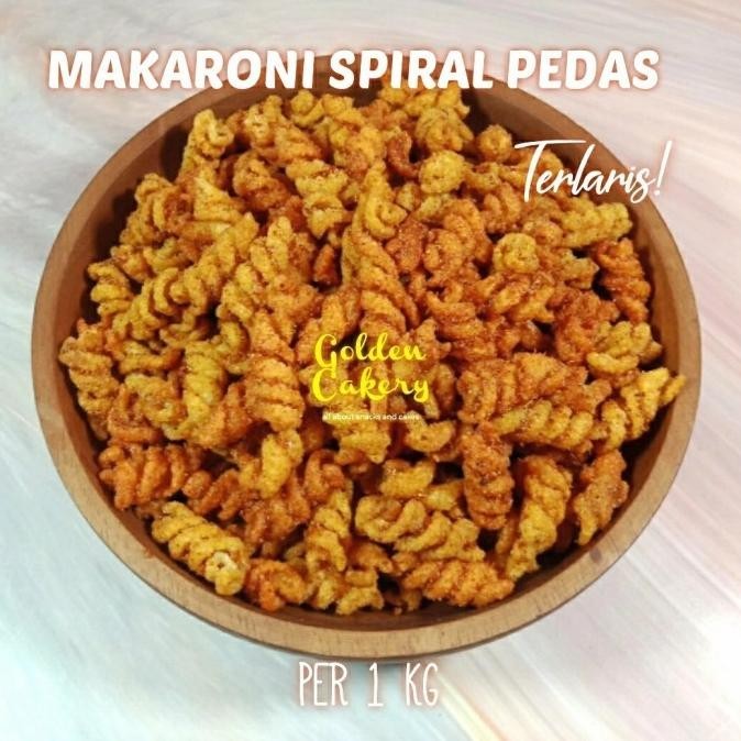 

TERBARU MAKARONI SPIRAL ASIN/PEDAS 1 KG - RESELLER (MIN 5KG) !!!!!