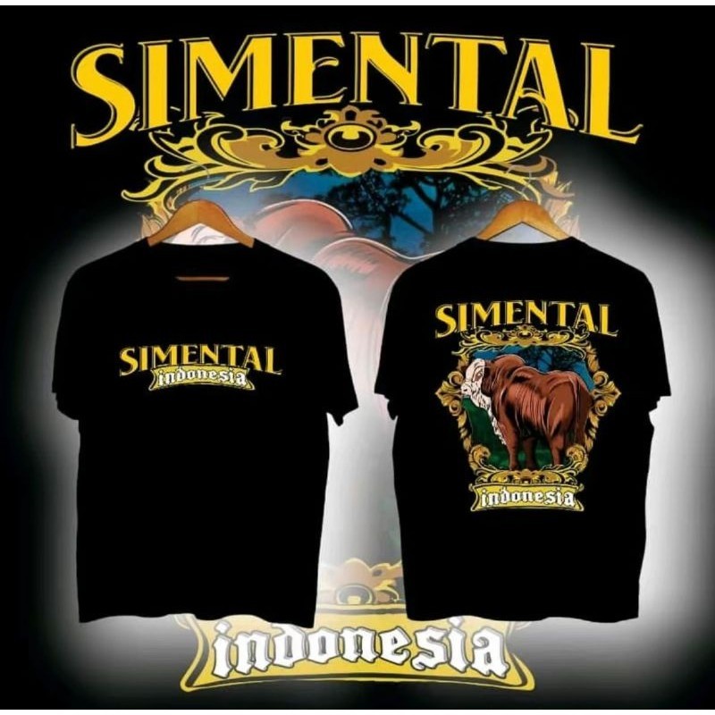 KAOS SAPI SIMENTAL INDONESIA PETERNAK SAPI SIMENTAL
